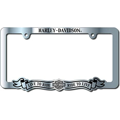 H-D PREMIUM LICENSE FRAME BANNER