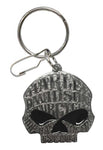 H-D® WILLIE G SUGAR SKULL LOGO ENAMEL KEY CHAIN