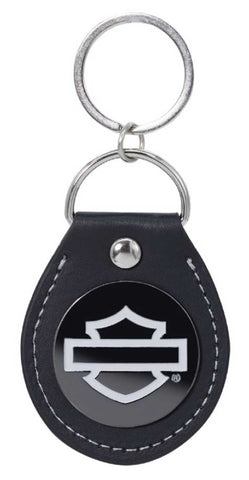 HD Keychain Gray Silhouette Fob