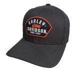 H-D® BINDING SNAPBACK HAT - CHARCOAL