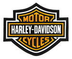 H-D® 9.25 IN. EMBROIDERED ORANGE BAR & SHIELD LOGO EMBLEM PATCH