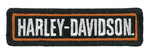 H-D® 3.5 IN. EMBROIDERED BOLD H-D SCRIPT EMBLEM SEW-ON PATCH