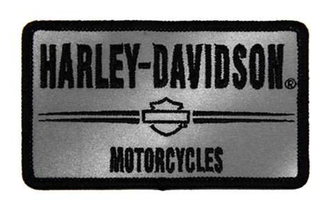 H-D® 3 IN. EMBROIDERED REFLECTIVE H-D EMBLEM SEW-ON PATCH