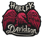 H-D® 5 IN. EMBROIDERED DARK WING EMBLEM SEW-ON PATCH