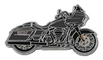 H-D® 1.5 IN. LOW RIDER MOTORCYCLE METAL PIN,GLOSS SILVER FINISH