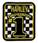 H-D® 3.5 IN. WHO WON NUMBER ONE EMBLEM SEW-ON PATCH