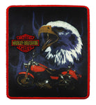 H-D® 4 IN. EMBROIDERED FADED GLORY EMBLEM SEW-ON PATCH