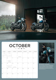 H-D 2025 CALENDAR 17X12