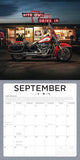 H-D 2025 CALENDAR 12X12