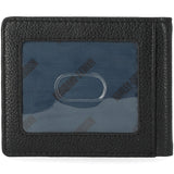 H-D® MEN'S PEBBLED LEATHER CLASSIC EAGLE BILLFOLD WALLET - BLACK