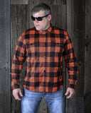 HELGRADE MEN'S CORNELL MESH MOTO SHIRT JACKET
