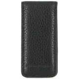 H-D® MEN'S B&S LEATHER MAGNETIC MONEY CLIP - SOLID BLACK