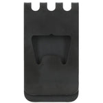 H-D® MEN'S B&S METAL MONEY CLIP/BOTTLE OPENER - MATTE BLACK FINISH