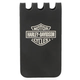 H-D® MEN'S B&S METAL MONEY CLIP/BOTTLE OPENER - MATTE BLACK FINISH