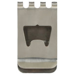 H-D® MEN'S B&S METAL MONEY CLIP/BOTTLE OPENER - BRUSHED NICKEL FINISH