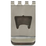 H-D® MEN'S B&S METAL MONEY CLIP/BOTTLE OPENER - BRUSHED NICKEL FINISH