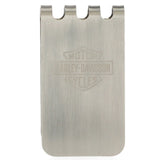 H-D® MEN'S B&S METAL MONEY CLIP/BOTTLE OPENER - BRUSHED NICKEL FINISH