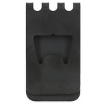 H-D® MEN'S #1 METAL MONEY CLIP/BOTTLE OPENER - MATTE BLACK FINISH