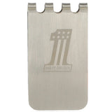 H-D® MEN'S #1 METAL MONEY CLIP/BOTTLE OPENER - BRUSHED NICKEL FINISH