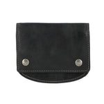 H-D® MEN'S SMOOTH GRAIN SNAP FLAP WALLET - BLACK