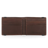 H-D® CRAZY HORSE EAGLE BILLFOLD WALLET W/BACK ID - BROWN