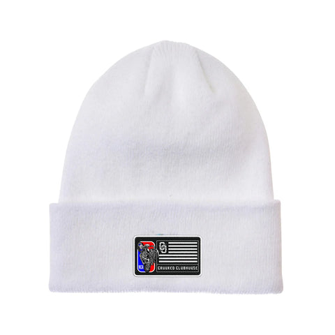 NCA BEANIE - WHITE