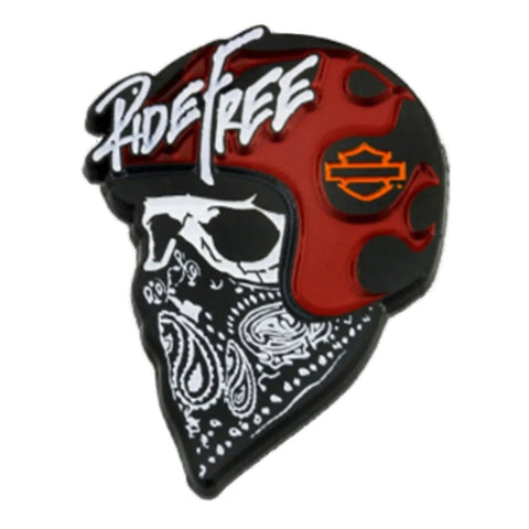 H-D® 1.25 IN. RIDE FREE SKULL