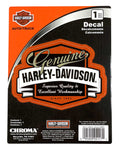 H-D® GENUINE H-D BANNER DECAL - 6 X 8 IN.