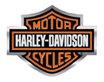 H-D B&S Aluminum Decal