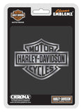 H-D® BAR & SHIELD CHROME INJECTION MOLDED EMBLEM, CHROME