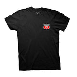 CROOKED GARAGE ICON TEE - BLACK