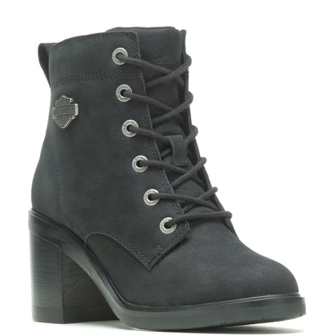 CORBY LACE BOOT - BLACK