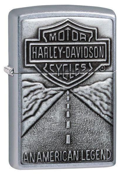 ZIPPO H-D AMERICAN LEGEND STREET CHROME – Durham Harley-Davidson