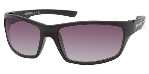 H-D® MEN'S RACING STRIPE SUNGLASSES, MATTE BLACK FRAMES & SMOKE LENSES