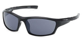 H-D® WOMEN'S RACER SQUARE SUNGLASSES, SHINY BLACK PLASTIC FRAMES