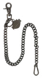 H-D® MEN'S B&S LOGO 24 IN. WALLET CHAIN - GUNMETAL FINISH