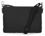 H-D® WOMEN'S CORDURA GENUINE LEATHER/CANVAS HIP BAG - BLACK