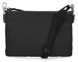 H-D® WOMEN'S CORDURA GENUINE LEATHER/CANVAS HIP BAG - BLACK