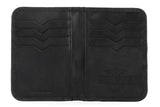 H-D® MEN'S CLASSIC CORDURA VERTICAL POCKET BILLFOLD WALLET - BLACK