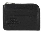 B&S ZIP CARD CASE - BLACK