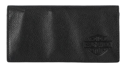 B&S LONG WALLET BLK