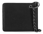 H-D® MEN'S EMBOSSED EAGLE BILLFOLD CHAIN RFID WALLET - BLACK