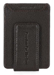 H-D® MEN'S B&S FRONT POCKET LEATHER MONEY CLIP - BROWN