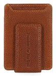 H-D® MEN'S B&S FRONT POCKET LEATHER MONEY CLIP - COGNAC