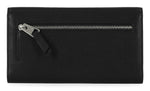 H-D® WOMEN'S CLASSIC LOGO GENUINE LEATHER CLUTCH WALLET - BLACK