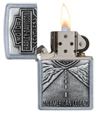 ZIPPO H-D AMERICAN LEGEND STREET CHROME