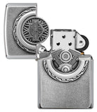 ZIPPO H-D STREET CHROME B&S WHEEL