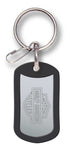 H-D® B&S METAL RUBBER TAG KEY CHAIN