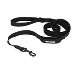 NYLON HD LOGO LEASH - BLACK