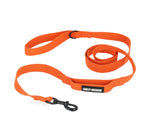 NYLON HD LOGO LEASH ORANGE